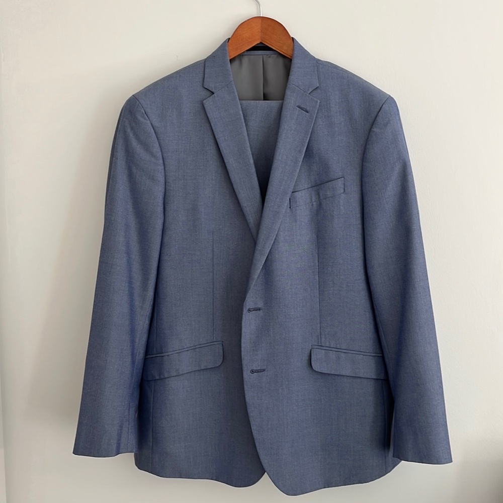 Kenneth Cole Light Blue 2-Piece Suit